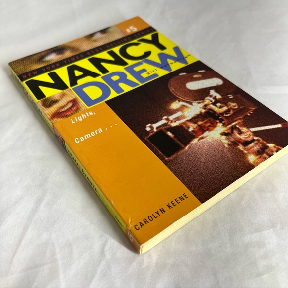Lights, Camera . . . Nancy Drew Girl Detective Series Book 5, By Carolyn Keene - Picture 4 of 9